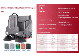 Driving-Type-Two-Brush-Sweeper