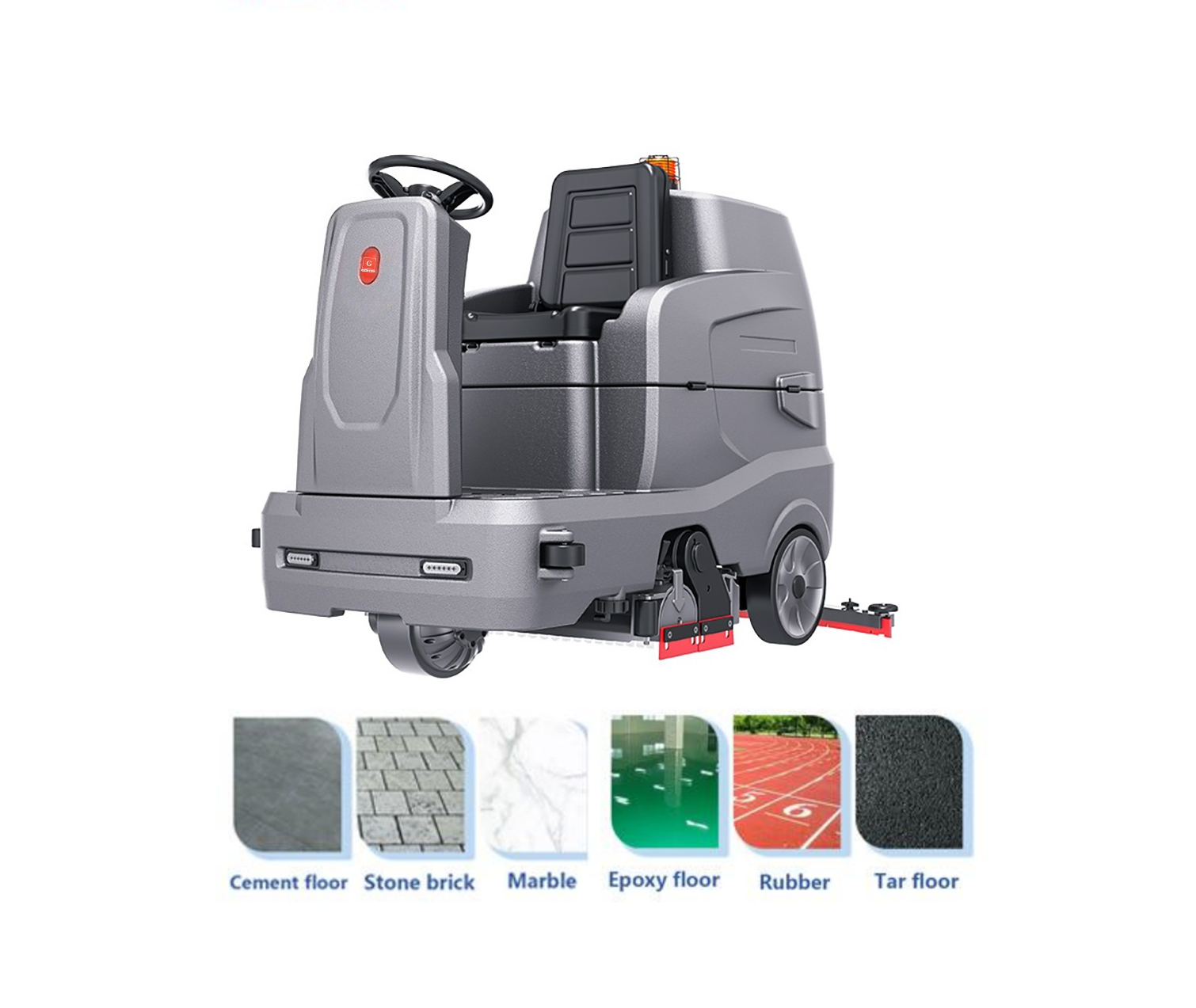 Genius M1200 Driving Type Scrubbing and Sweeping